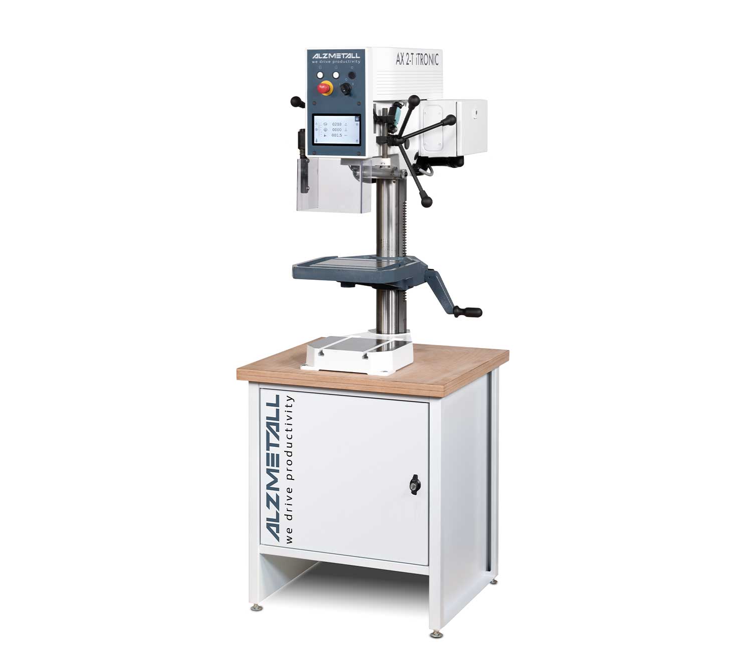 alzmetall-ax-2-t-itronic-tischbohrmaschine-mit-gewindeeinheit image 1