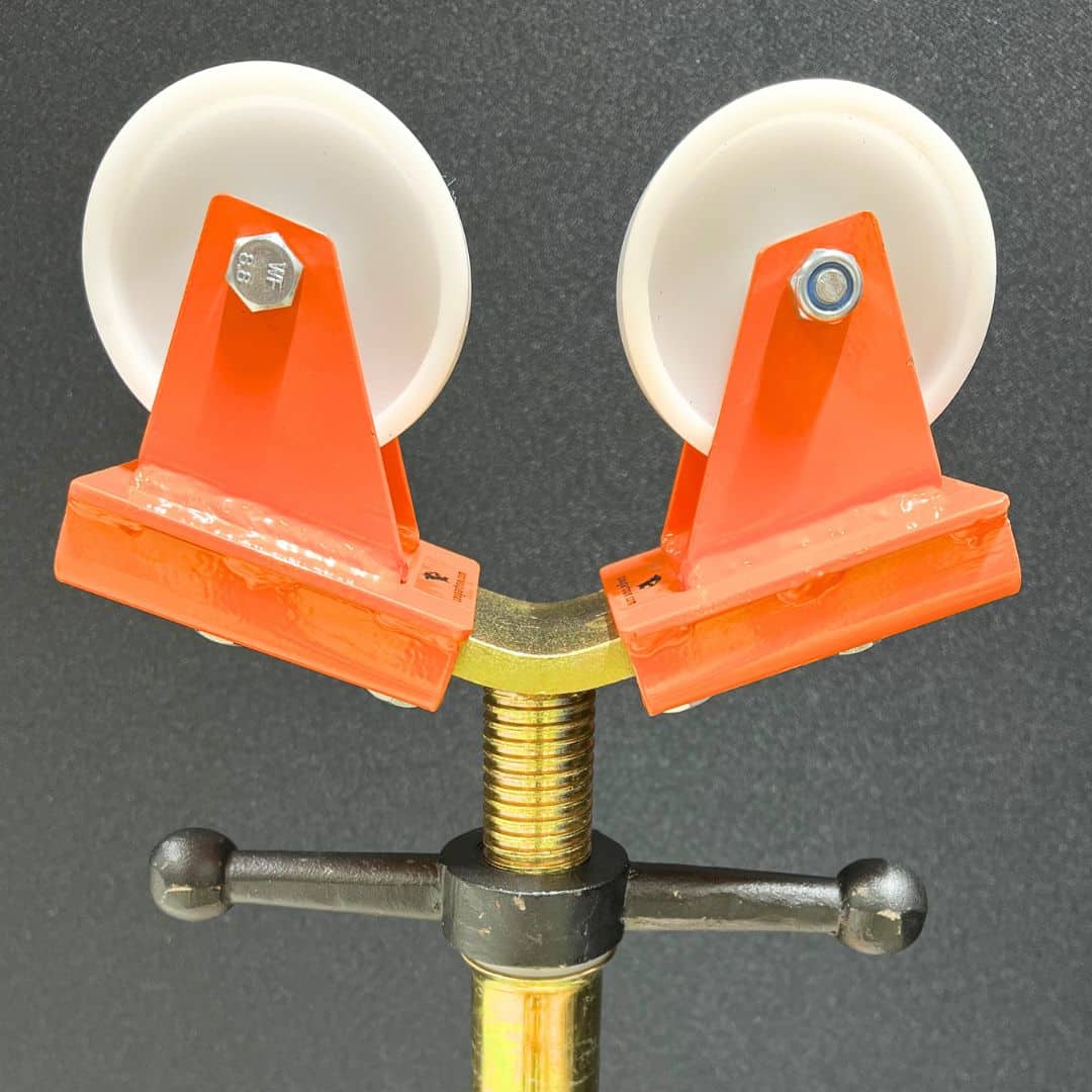 cougartron-rollenkopf-kunststoff-f-r-v-kopf-rohrrollenauflage-0-5-24-zoll image 3
