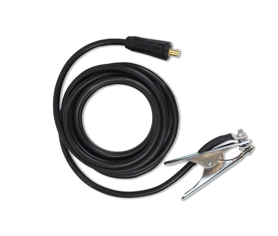 cougartron-fury200-massekabel-mit-erdungsklemme-20-ft-200a-dinse image 1